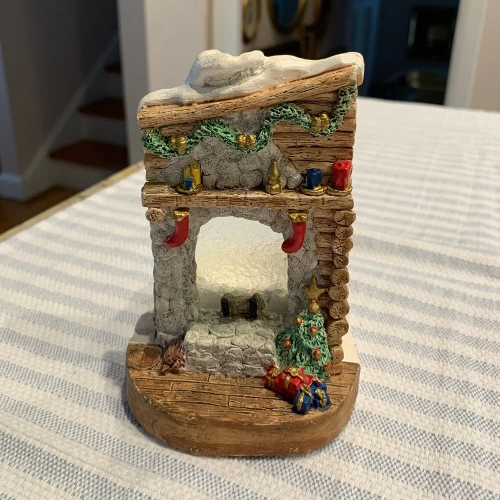 Vintage Holiday candle holder